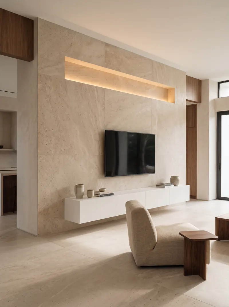 Design inspiration: Travertine-look sheets